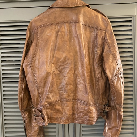 Belstaff Leather Stylish Bomber - Picture 7 of 10